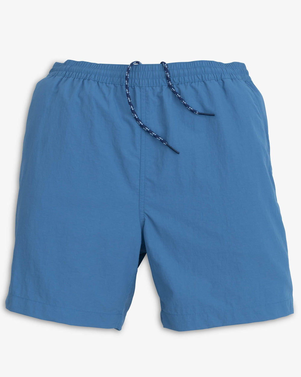 The front view of the Southern Tide Shoreline 6 Inch Short by Southern Tide - Atlantic Blue