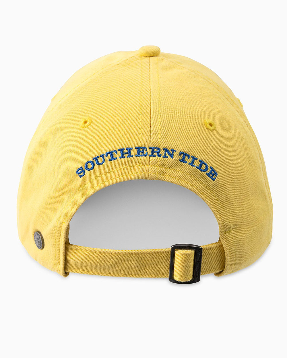 The back of the Skipjack Hat by Southern Tide - Sunshine
