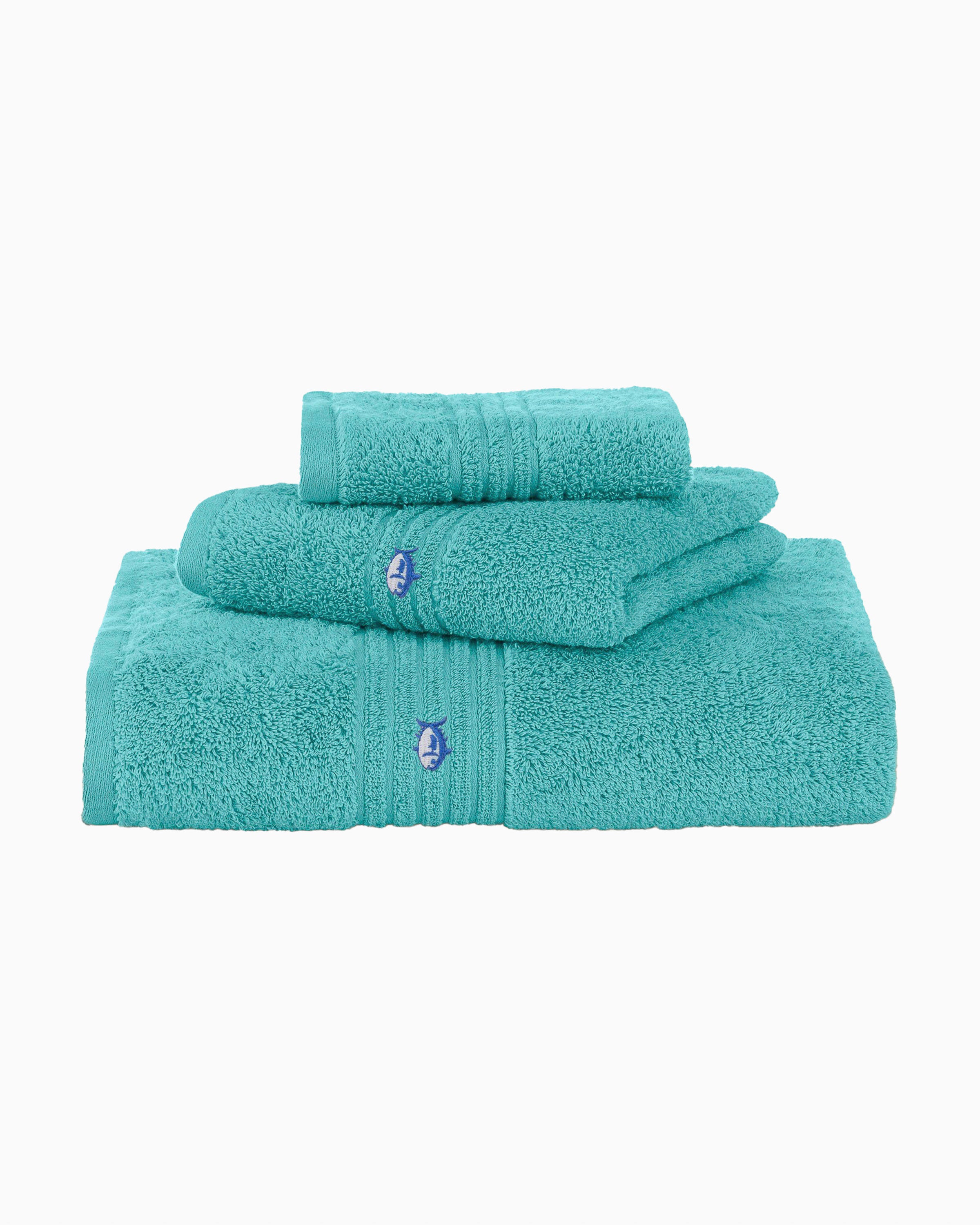 Southern Tide Performance 5.0 Towel Aqua Blue | Southern Tide