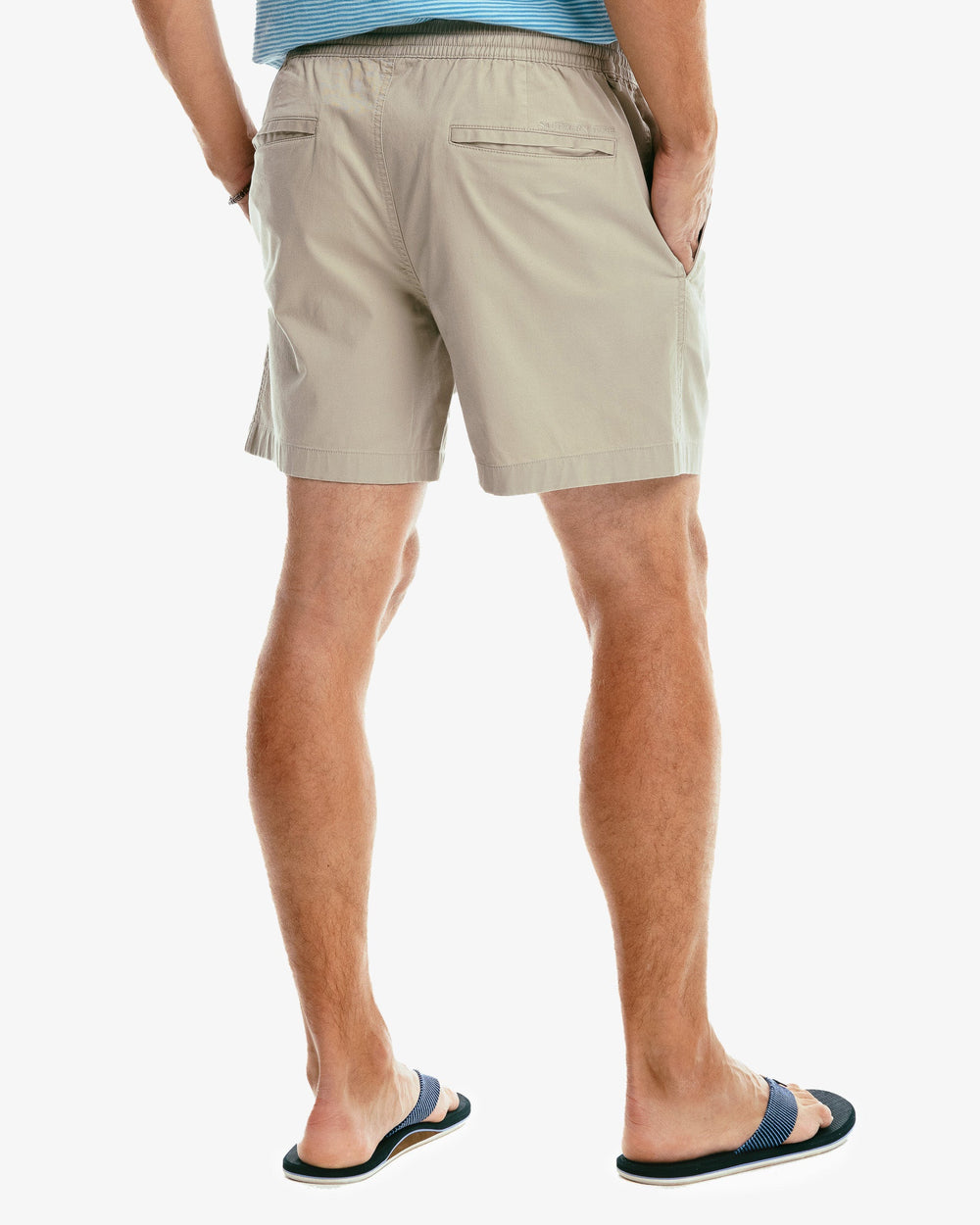 Mens Short Sleeve Swim Shirt with Knee Length Shorts Sun
