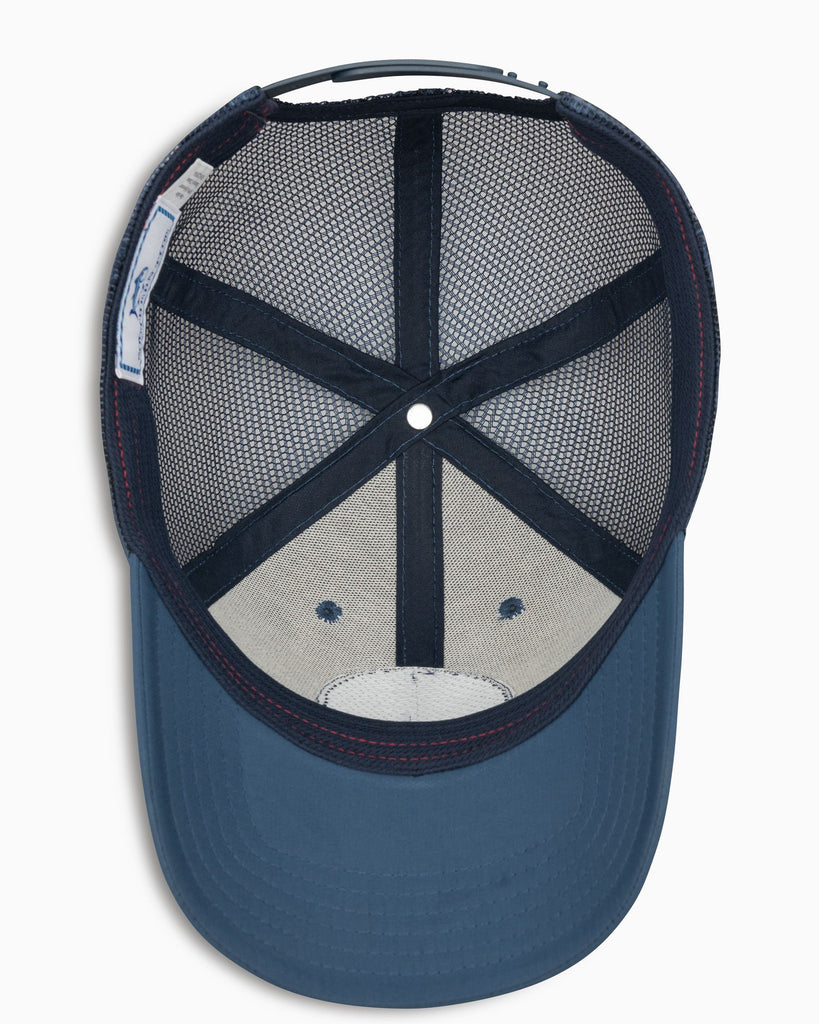 Navy Sailboat Patch Hat