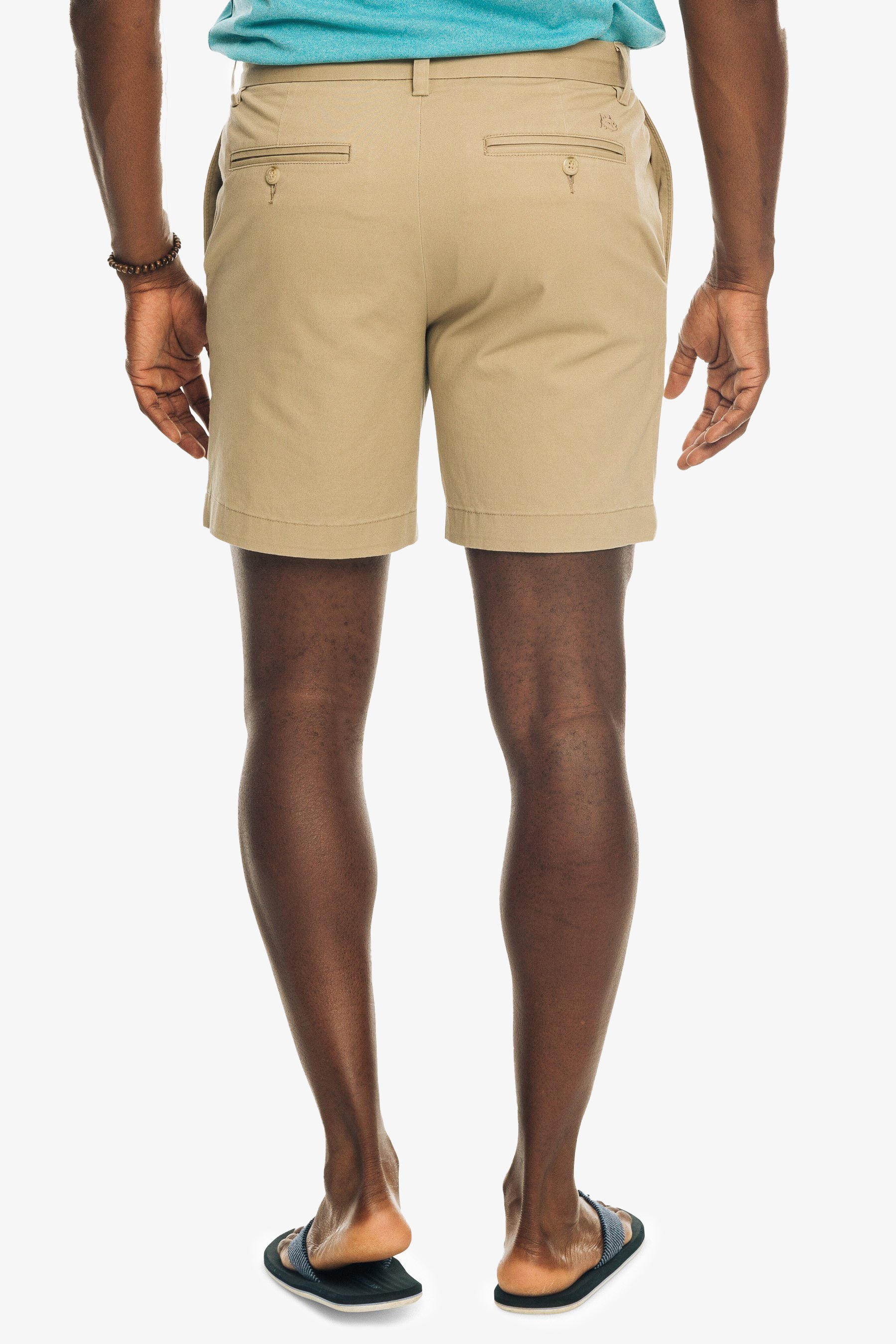 Mens khaki 2025 shorts on sale