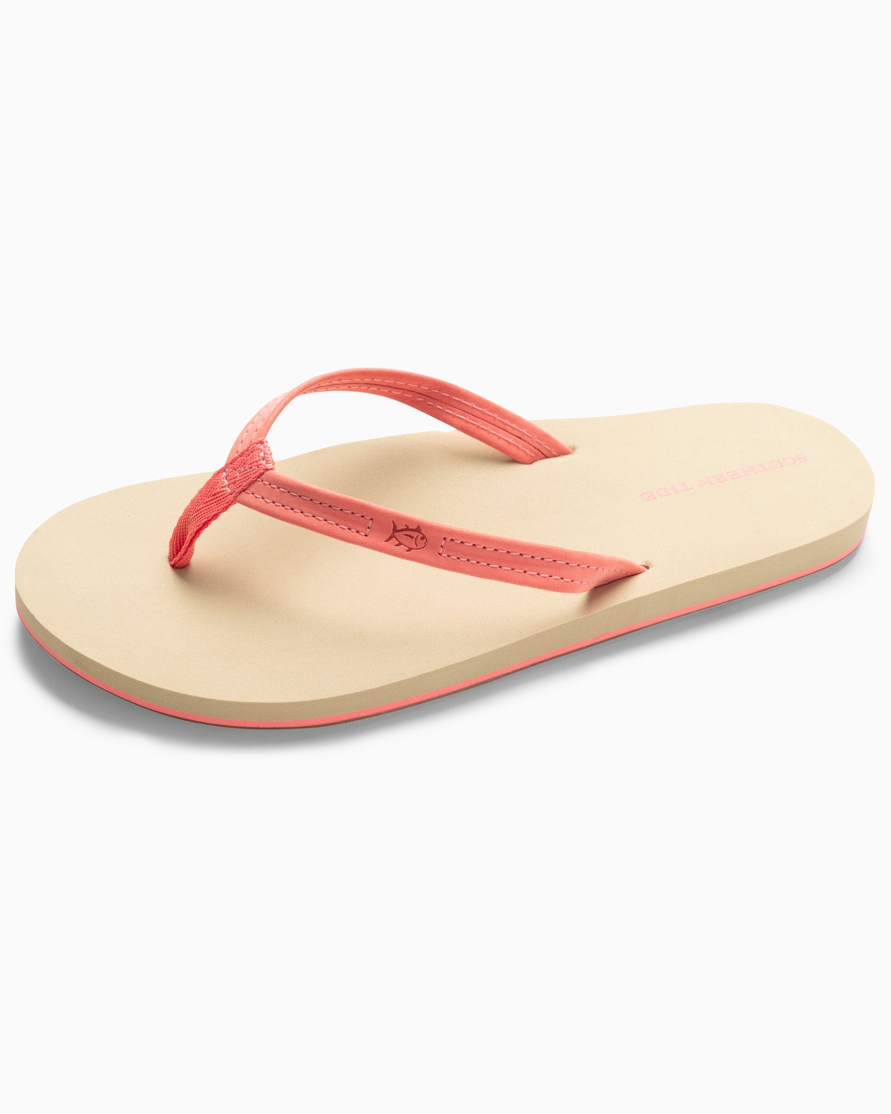 Women s Leather Flip Flops Southern Tide