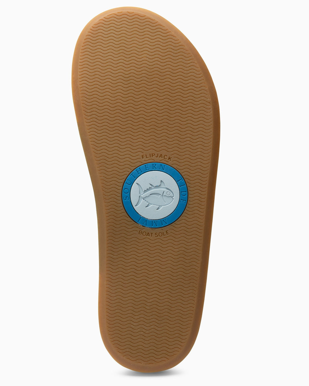 The bottom view of the Women's Weekend Seashore Leather by Southern Tide - Seashore